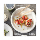 Pactiv Evergreen EarthChoice Compostable Fiber-Blend Bagasse Dinnerware, Plate, 10" dia, Natural, 500/Carton