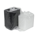 Pactiv Evergreen Newspring VERSAtainer Microwavable Containers, 28 oz, 7.25 x 5 x 1.5, Black Base/Clear Lid, Plastic, 150/Carton