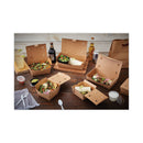 Pactiv Evergreen EarthChoice OneBox Paper Box, 55 oz, 9 x 4.85 x 2, Kraft, 100/Carton