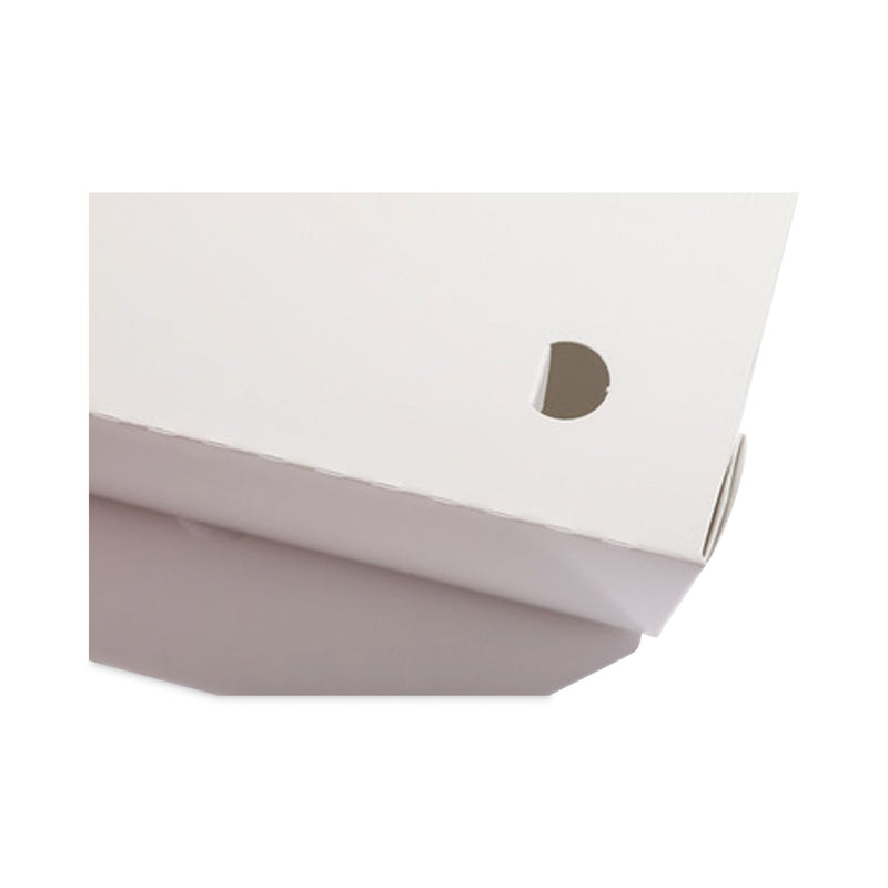 Pactiv Evergreen EarthChoice OneBox Paper Box, 46 oz, 4.5 x 4.5 x 3.25, White, 200/Carton