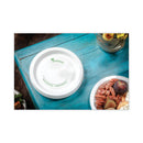 Pactiv Evergreen EarthChoice Pressware Compostable Dinnerware, Plate, 6" dia, White, 750/Carton