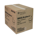 Pactiv Evergreen Newspring DELItainer Microwavable Container, 16 oz, 4.55 x 4.55 x 3.05, Natural, Plastic, 480/Carton