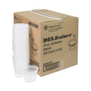 Pactiv Evergreen Newspring DELItainer Microwavable Container, 16 oz, 4.55 x 4.55 x 3.05, Natural, Plastic, 480/Carton