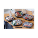 Pactiv Evergreen ClearView MealMaster Lid with Fog Gard Coating, Large Flat Lid, 9.38 x 8 x 0.38, Clear, Plastic, 300/Carton