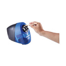 Bostitch QuietSharp 6 Classroom Electric Pencil Sharpener, AC-Powered, 6.13 x 10.69 x 9, Blue