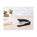 Bostitch InPower Spring-Powered Premium Desktop Stapler, 28-Sheet Capacity, Black/Silver