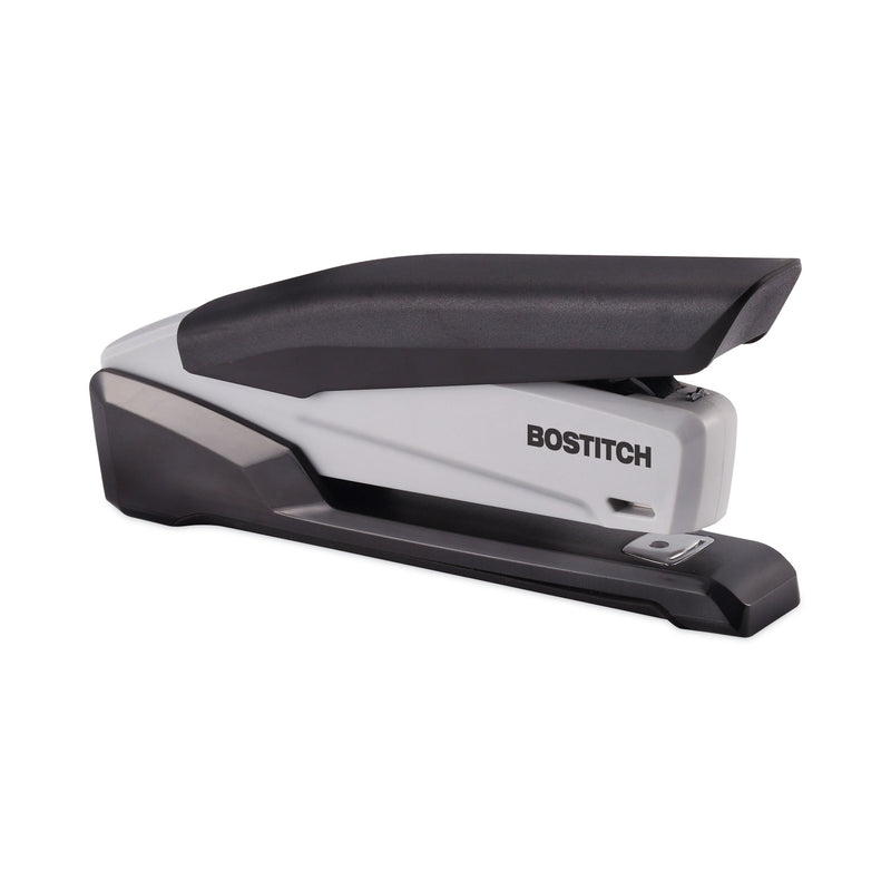 Bostitch EcoStapler Spring-Powered Desktop Stapler, 20-Sheet Capacity, Black/Gray