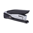Bostitch InPower Spring-Powered Premium Desktop Stapler, 20-Sheet Capacity, Black/Gray
