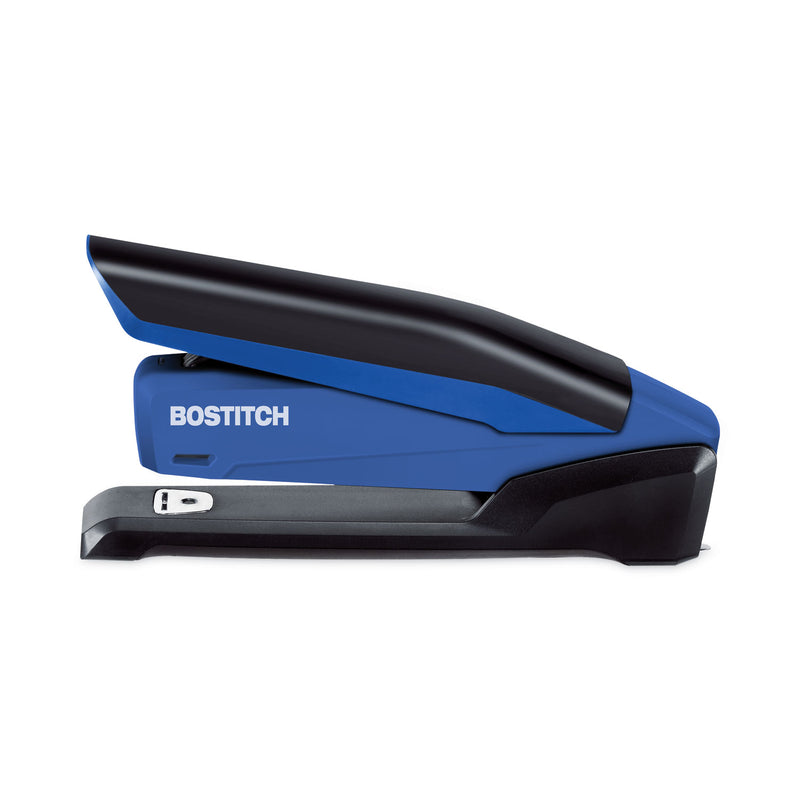 Bostitch InPower Spring-Powered Desktop Stapler, 20-Sheet Capacity, Blue