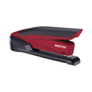 Bostitch InPower Spring-Powered Desktop Stapler, 20-Sheet Capacity, Red