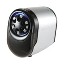 Bostitch QuietSharp Glow Classroom Electric Pencil Sharpener, AC-Powered, 6.13 x 10.69 x 9, Silver/Black