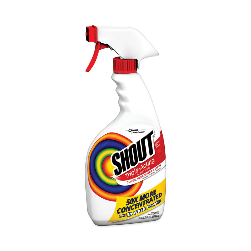 Shout Laundry Stain Treatment, Pleasant Scent, 22 oz Trigger Spray Bottle