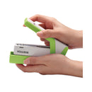 Bostitch InJoy Spring-Powered Compact Stapler, 20-Sheet Capacity, Green