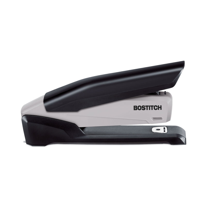 Bostitch EcoStapler Spring-Powered Desktop Stapler, 20-Sheet Capacity, Black/Gray
