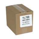 Pactiv Evergreen Aluminum Take-Out Container Lid, Loaf Pan Lid, 8.4 x 5.9, White/Aluminum, 400/Carton