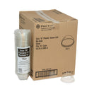 Pactiv Evergreen EarthChoice Strawless RPET Lid, Dome Lid, Fits 9 oz to 20 oz "A" Cups, Clear, 900/Carton