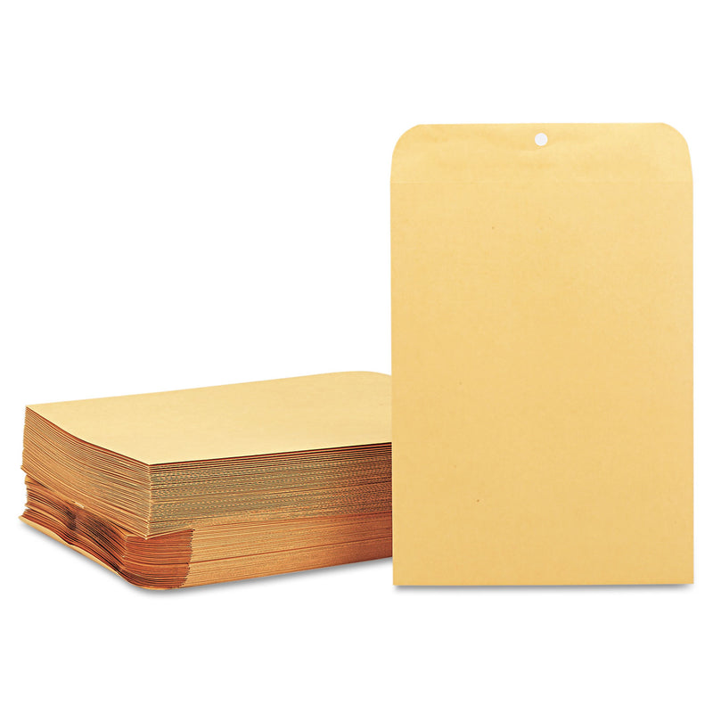 Quality Park Clasp Envelope, 28 lb Bond Weight Kraft,