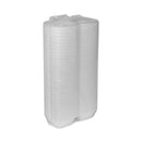 Pactiv Evergreen Foam Hinged Lid Container, Single Tab Lock, 5.13 x 5.13 x 2.5, White, 500/Carton