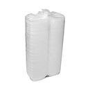Pactiv Evergreen Foam Hinged Lid Container, Single Tab Lock, 6.38 x 6.38 x 3, White, 500/Carton