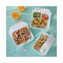 Pactiv Evergreen Foam Hinged Lid Container, Single Tab Lock