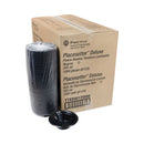 Pactiv Evergreen Placesetter Deluxe Laminated Foam Dinnerware, Bowl, 12 oz, 6" dia, Black, 1,000/Carton