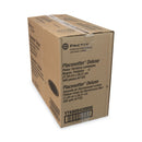 Pactiv Evergreen Placesetter Deluxe Laminated Foam Dinnerware, Oval Platter, 11.5 x 8.5, Black, 500/Carton