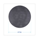 Boardwalk Sanding Screens, 20" Diameter, 100 Grit, Black, 10/Carton
