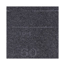 Boardwalk Sanding Screens, 17" Diameter, 60 Grit, Black, 10/Carton