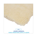 Boardwalk Mop Head, Finish Applicator, Lambswool, 14-Inch, White