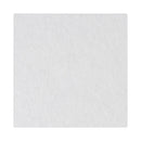 Boardwalk Polishing Floor Pads, 21" Diameter, White, 5/Carton