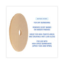 Boardwalk Burnishing Floor Pads, 20" Diameter, Tan, 5/Carton