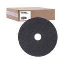 Boardwalk High Performance Stripping Floor Pads, 20" Diameter, Black, 5/Carton