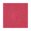 Boardwalk Buffing Floor Pads, 18" Diameter, Red, 5/Carton