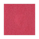 Boardwalk Buffing Floor Pads, 15" Diameter, Red, 5/Carton