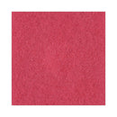 Boardwalk Buffing Floor Pads, 14" Diameter, Red, 5/Carton
