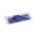 Boardwalk Swivel Pad Holder, Plastic, Blue, 4 x 9