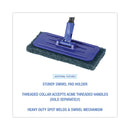 Boardwalk Swivel Pad Holder, Plastic, Blue, 4 x 9, 12/Carton