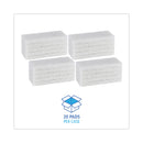 Boardwalk Light Duty Scour Pad, 4.63  x 10, White, 20/Carton