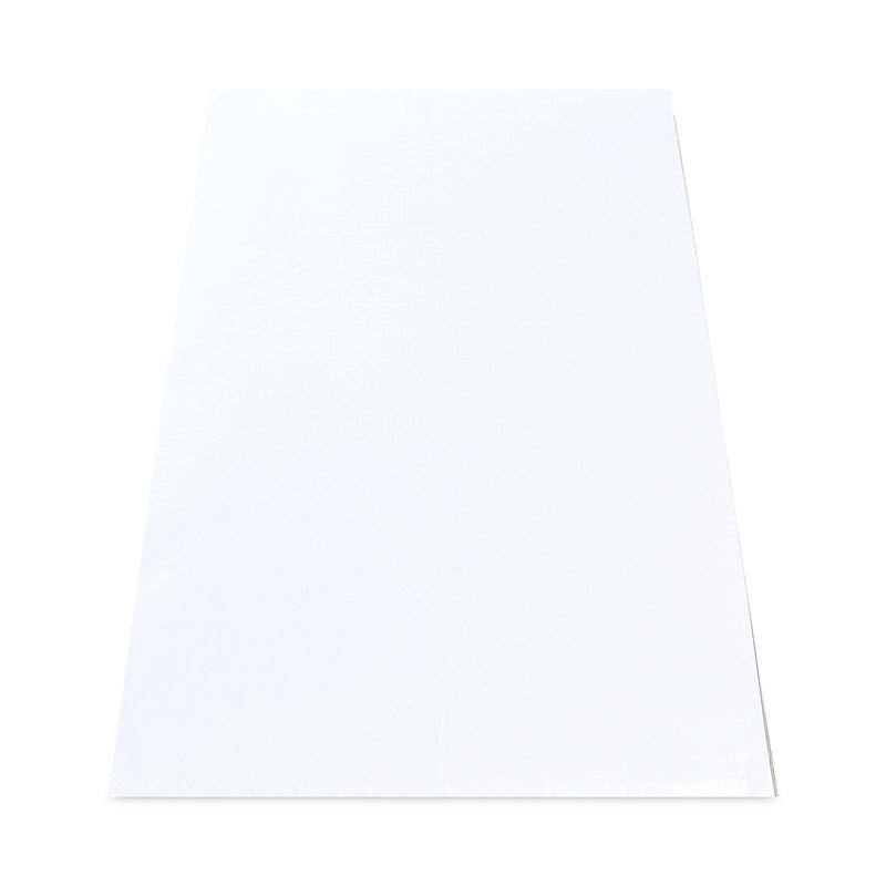 Crown Walk-N-Clean Mat 60-Sheet Refill Pad, 30 x 24, 4/Carton, White