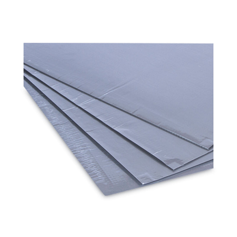 Crown Walk-N-Clean Dirt Grabber Mat 60-Sheet Refill Pad, 30 x 24, Gray