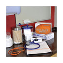 Alliance Non-Latex Rubber Bands, Size 19, 0.04" Gauge, Orange, 1 lb Box, 1,440/Box