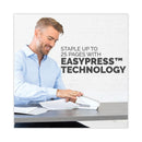 Fellowes LX850 EasyPress Full Strip Stapler, 25-Sheet Capacity, White