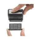 Trodat Printy Do It Yourself Self-Inking Message Stamp, 0.75" x 1.88", Black