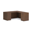 HON Mod Return Shell, Right, 42w x 24d x 29h, Sepia Walnut