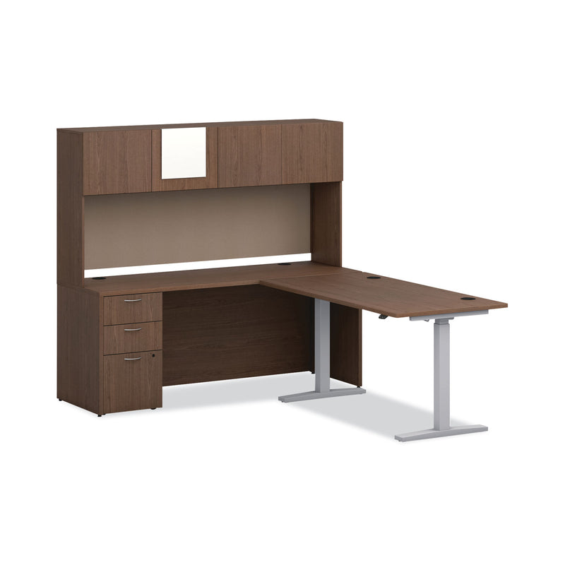 HON Mod Laminate Doors for 72"W Mod Desk Hutch, 17.86 x 14.82, Sepia Walnut  2/Carton
