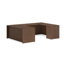 HON Mod Bridges, 42w x 24d x 29h, Sepia Walnut