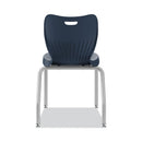 HON SmartLink Four-Leg Chair, 19.5" x 19.63" x 31", Regatta Seat, Regatta Base, 4/Carton