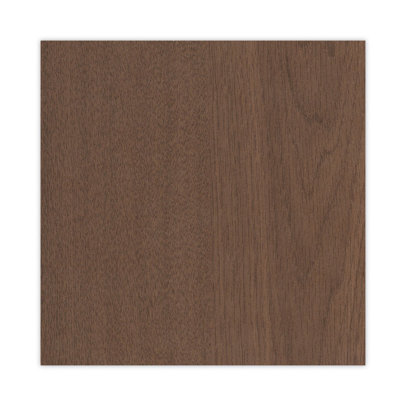 HON Mod Credenza Shell, 72w x 24d x 29h, Sepia Walnut