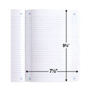 Five Star Composition Book, Medium/College Rule, Randomly Assorted Covers (Black/Blue/Green/Red/Yellow), 9.75 x 7.5, 100 Sheets