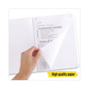 Five Star Composition Book, Medium/College Rule, Randomly Assorted Covers (Black/Blue/Green/Red/Yellow), 9.75 x 7.5, 100 Sheets